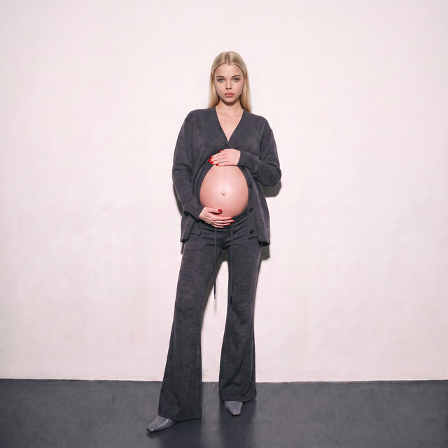 Soft Flare Maternity Trousers