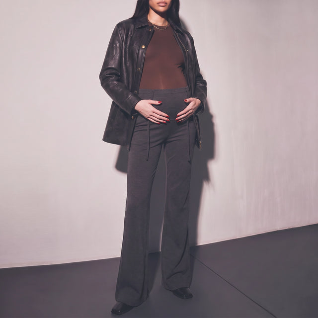 Soft Flare Maternity Trousers