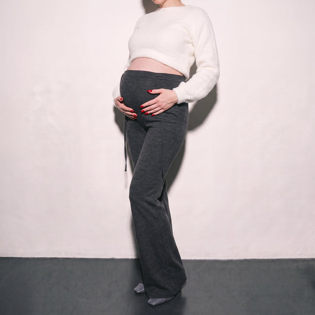 Soft Flare Maternity Trousers