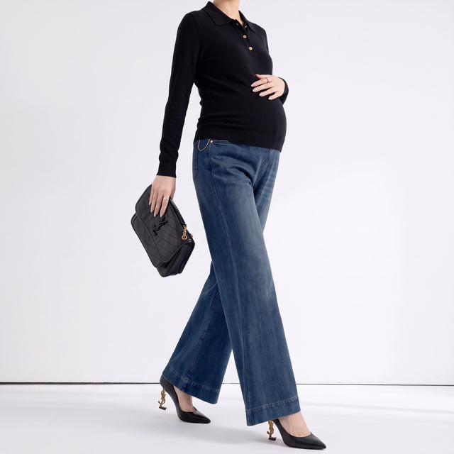 Flared Maternity Jeans