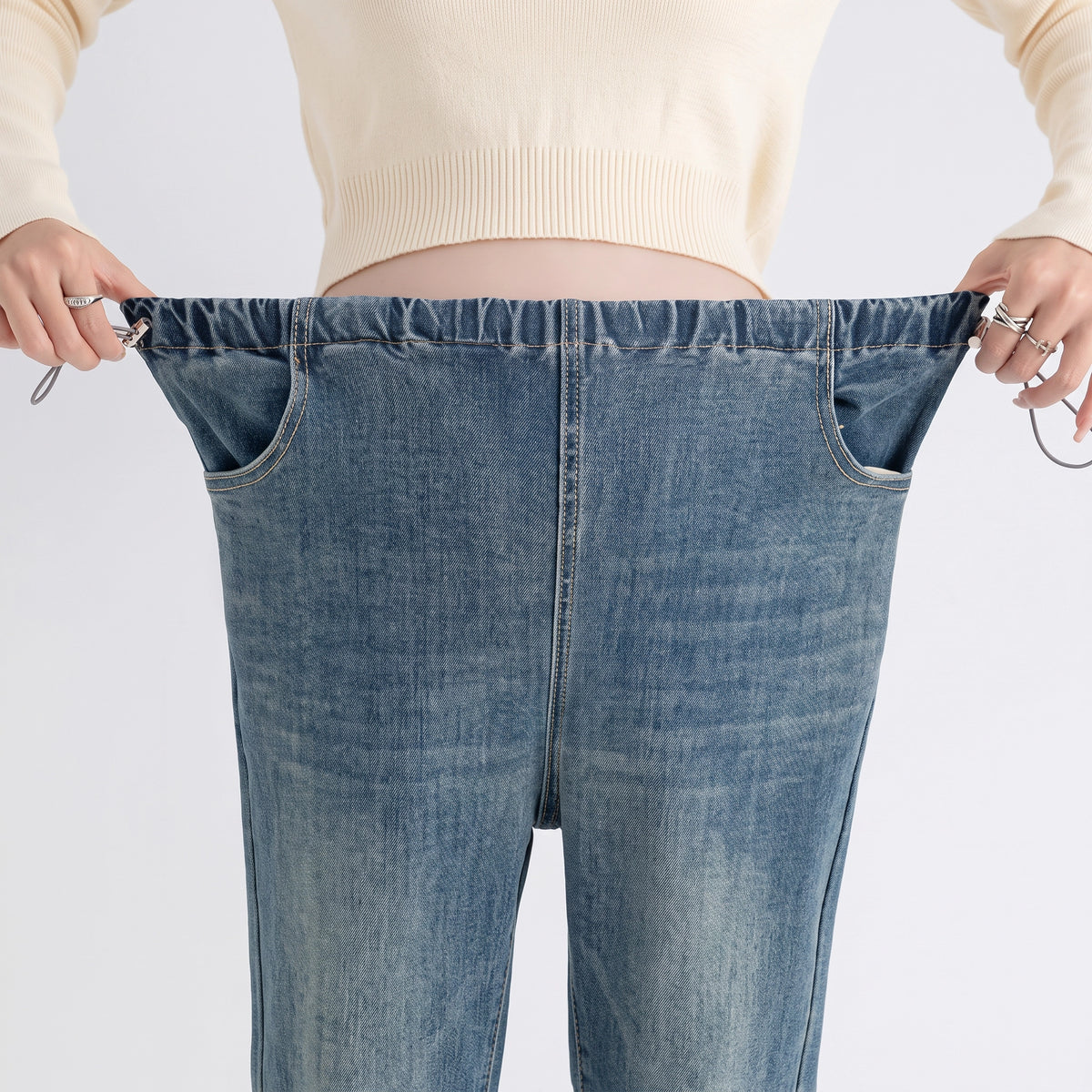 Flared Maternity Jeans