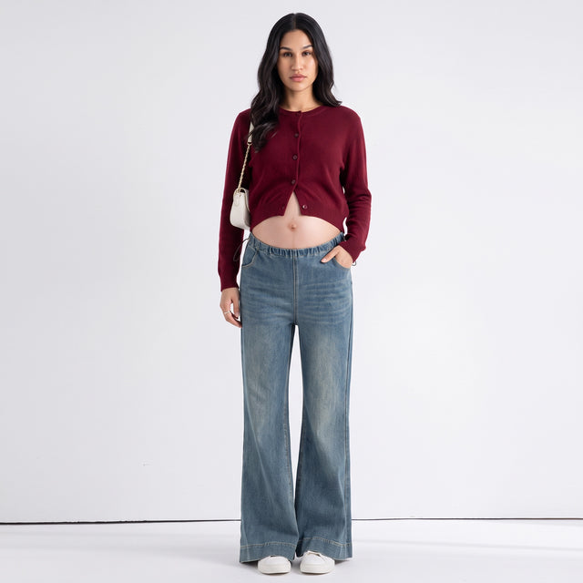 Flared Maternity Jeans