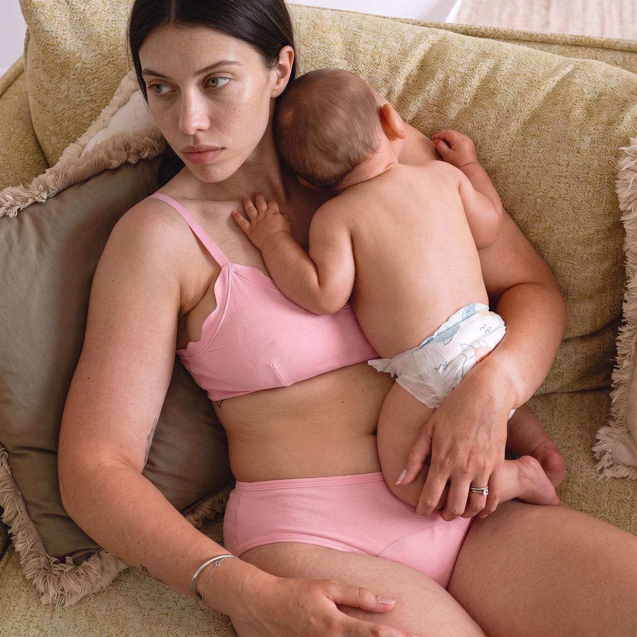 Leak Proof Postpartum Brief