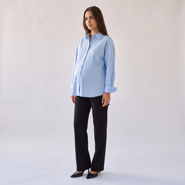 Straight-Leg Maternity Trousers