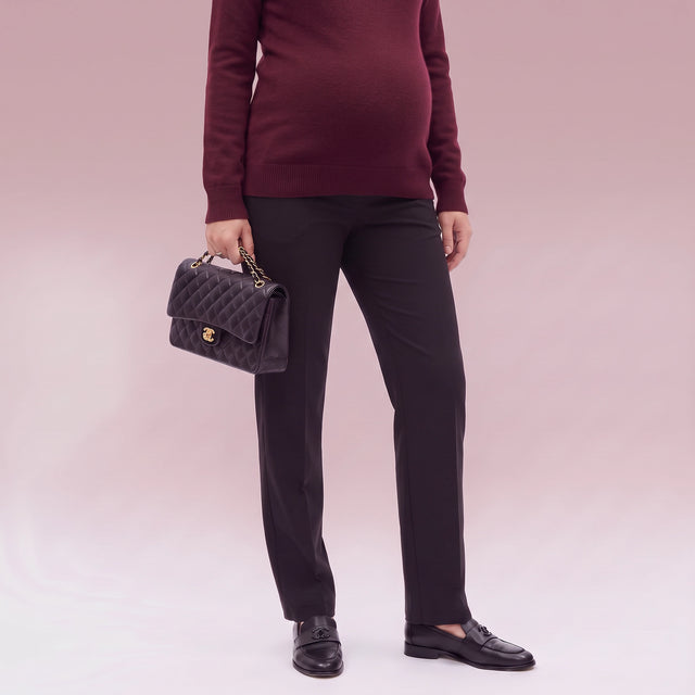 Straight-Leg Maternity Trousers