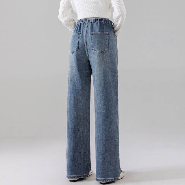 Vintage Wide-Leg Maternity Jeans