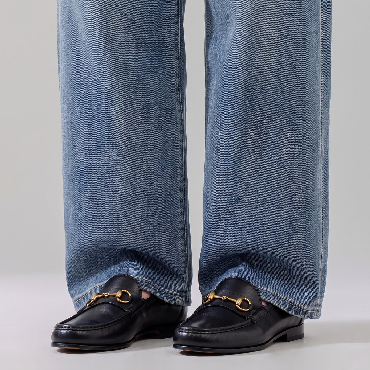 Vintage Wide-Leg Maternity Jeans