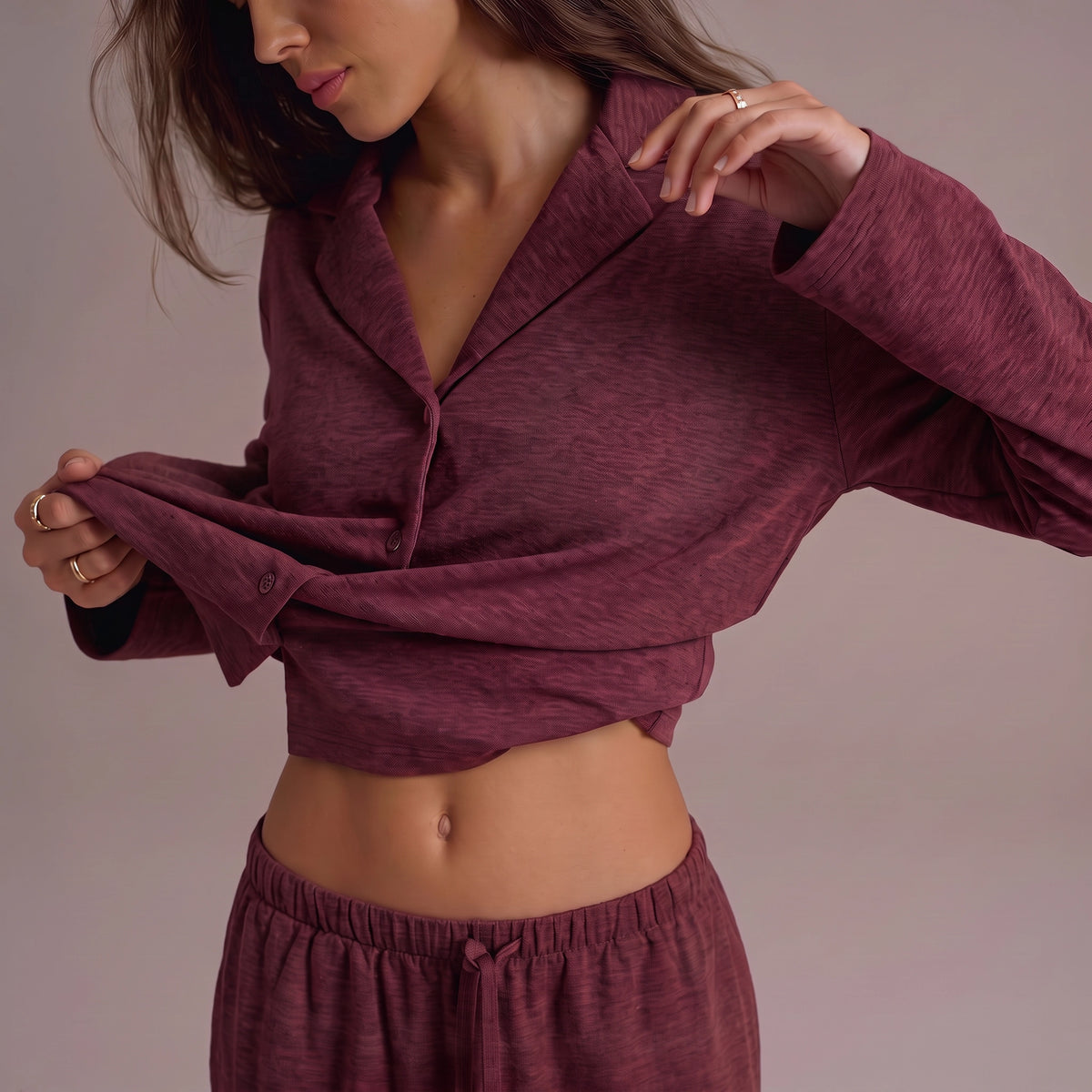 Cardigan Pyjama Set