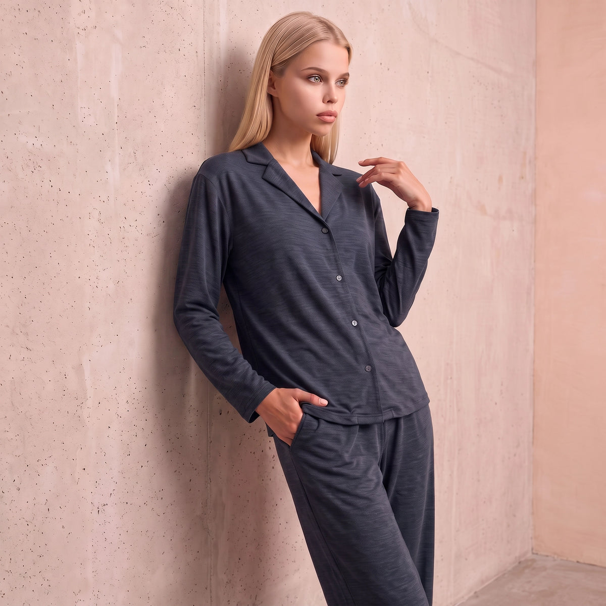 Cardigan Pyjama Set
