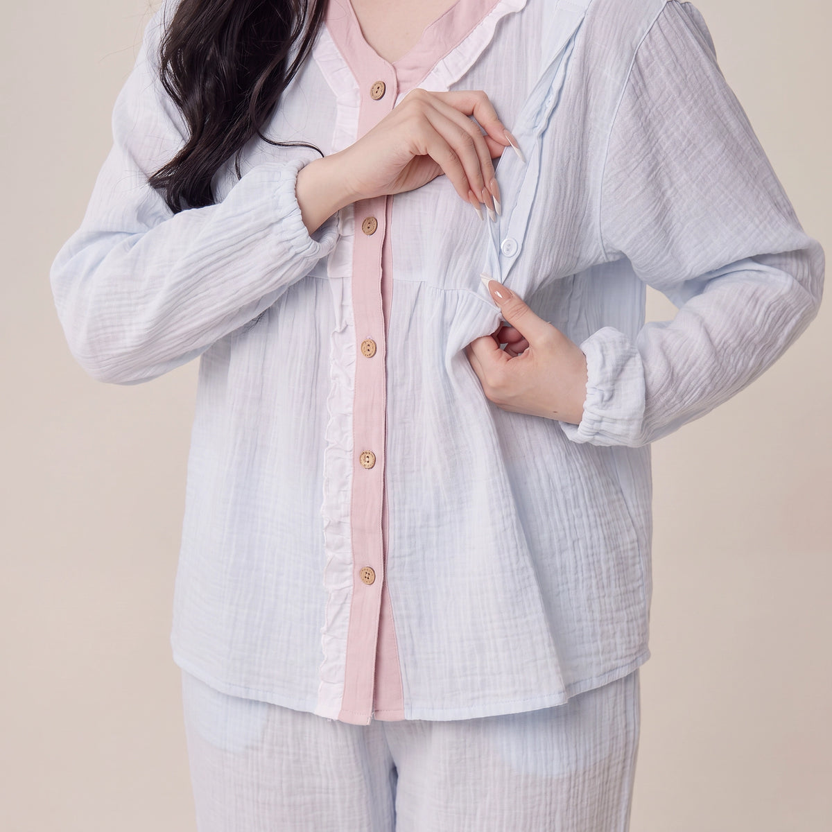 Cotton Gauze Pyjama Set
