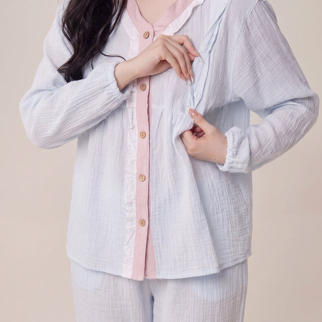 Cotton Gauze Pyjama Set