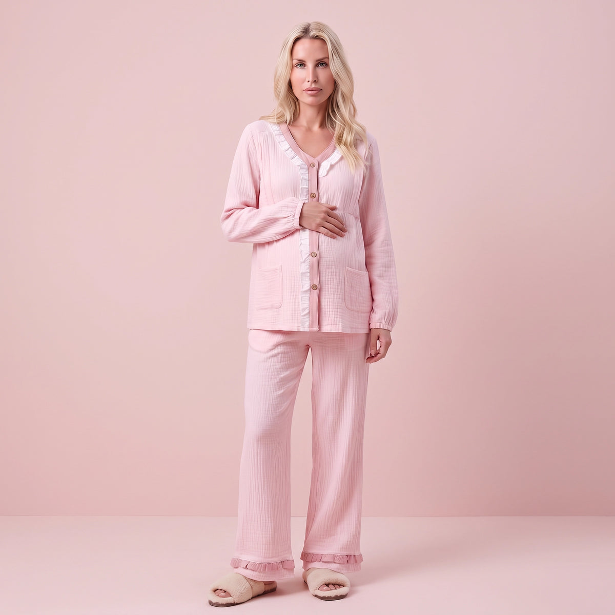 Cotton Gauze Pyjama Set