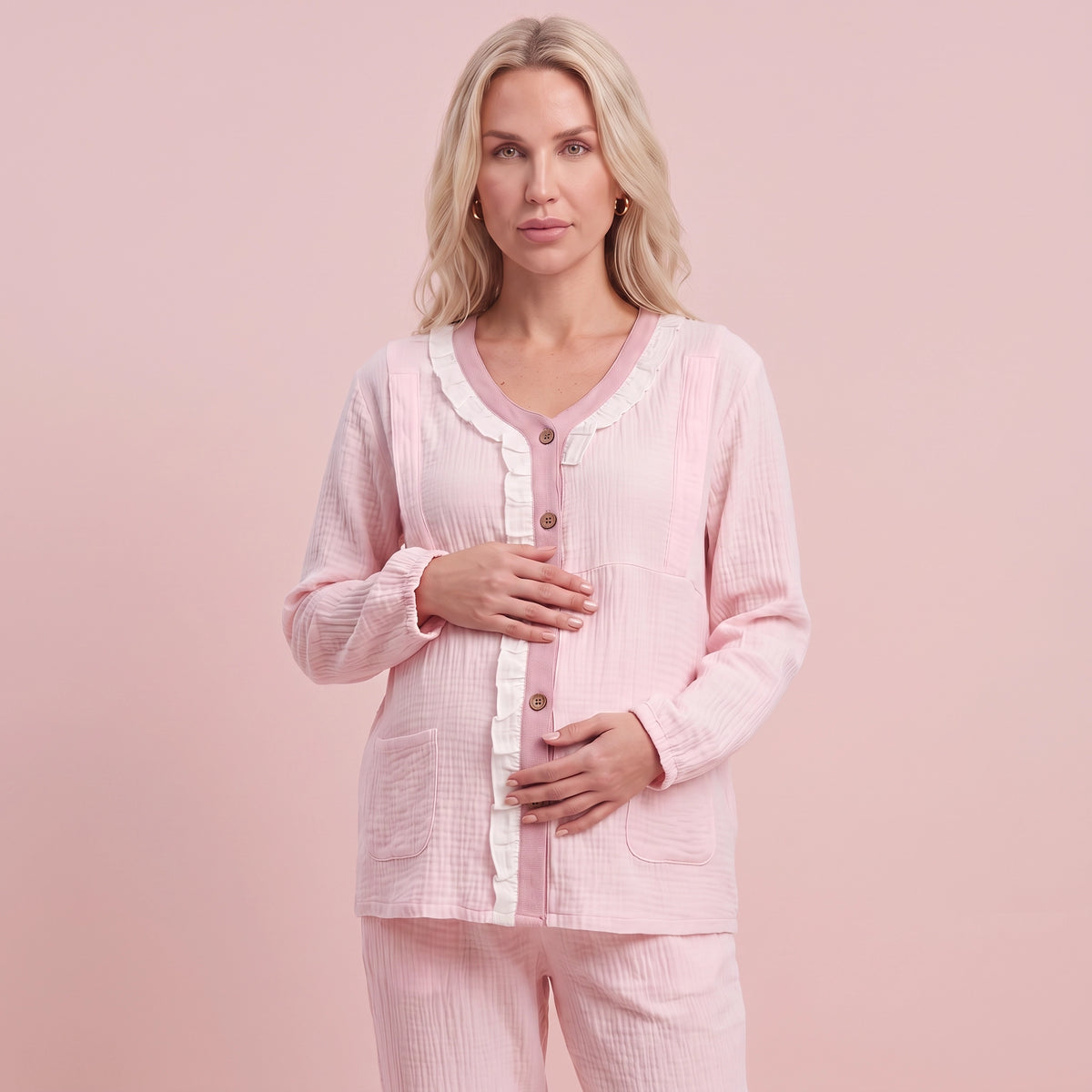 Cotton Gauze Pyjama Set