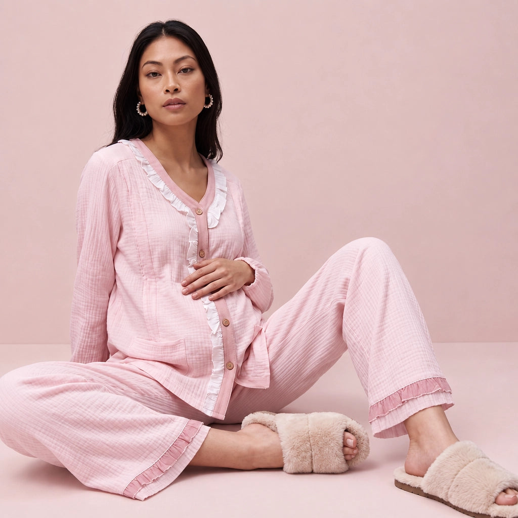 Cotton Gauze Pyjama Set