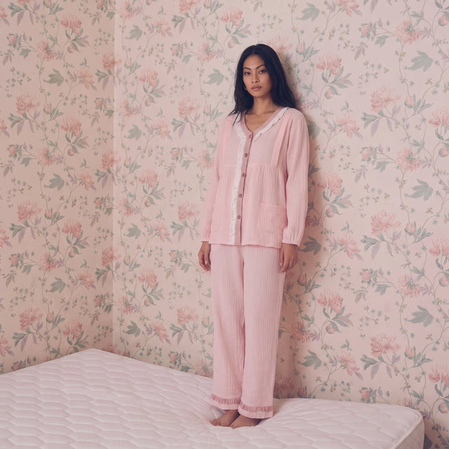 Cotton Gauze Pyjama Set