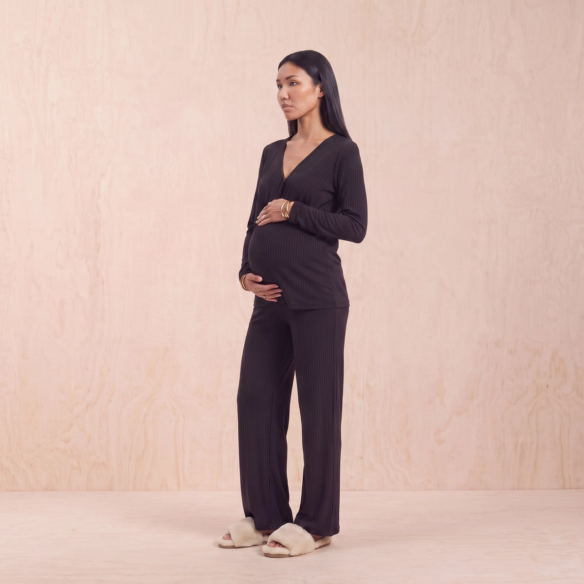Cross-Front Nursing Pyjama Set