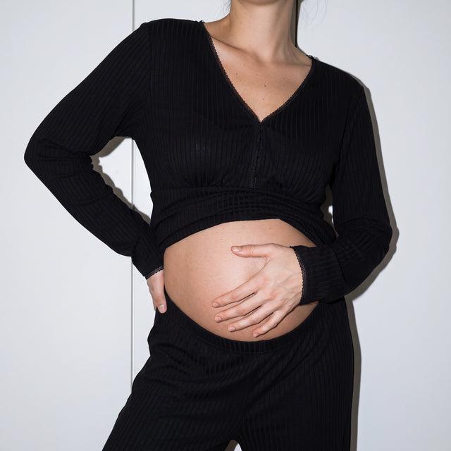 Cross-Front Nursing Pyjama Set
