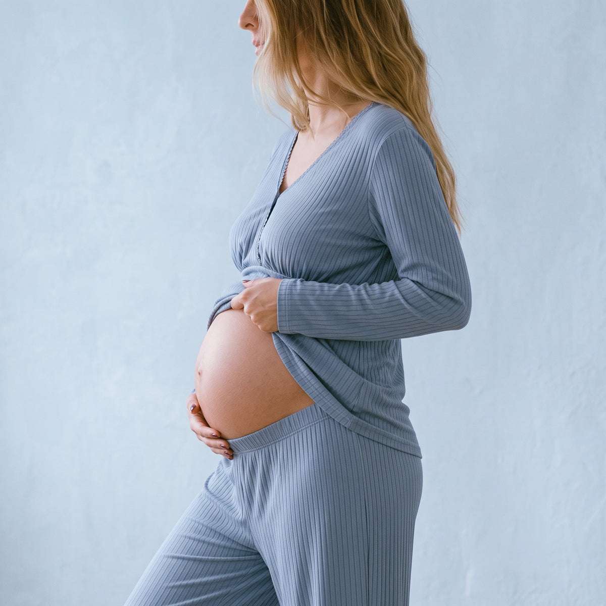 Cross-Front Nursing Pyjama Set
