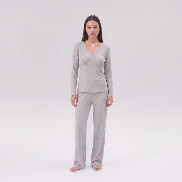 Cross-Front Nursing Pyjama Set