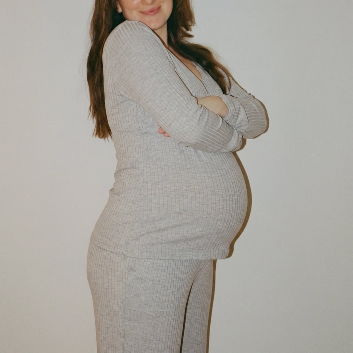 Cross-Front Nursing Pyjama Set