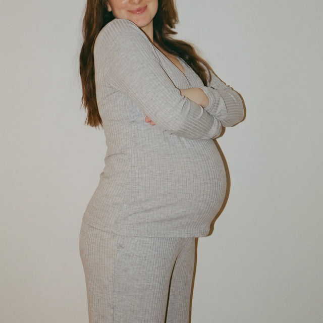 Cross-Front Nursing Pyjama Set