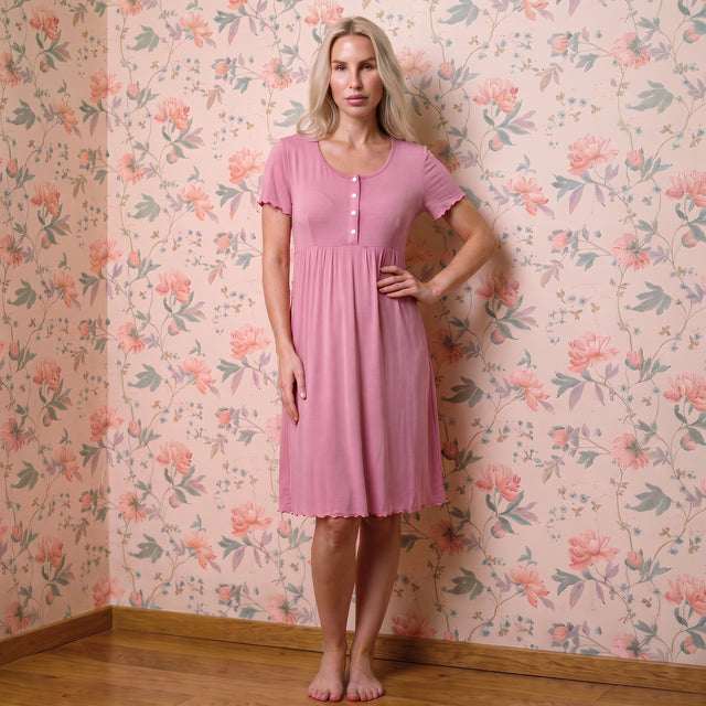 Long Nursing Nightdress