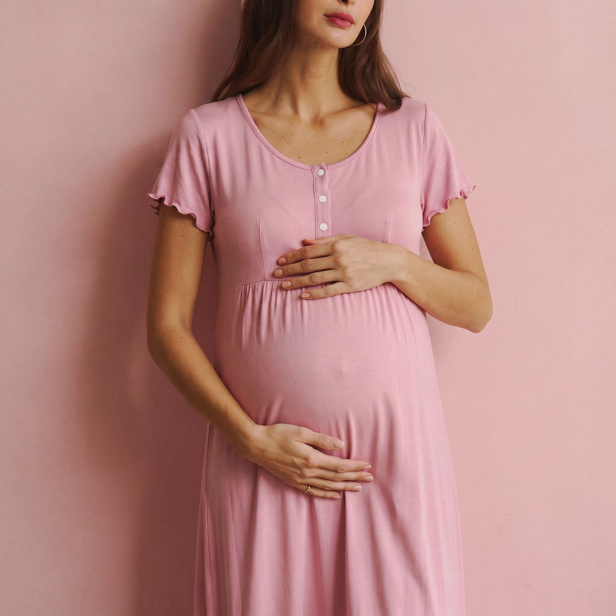 Long Nursing Nightdress